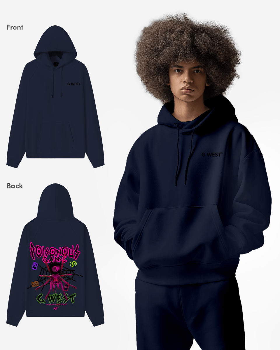 G West Poison Game Heavy Premium Oversize Hoodie