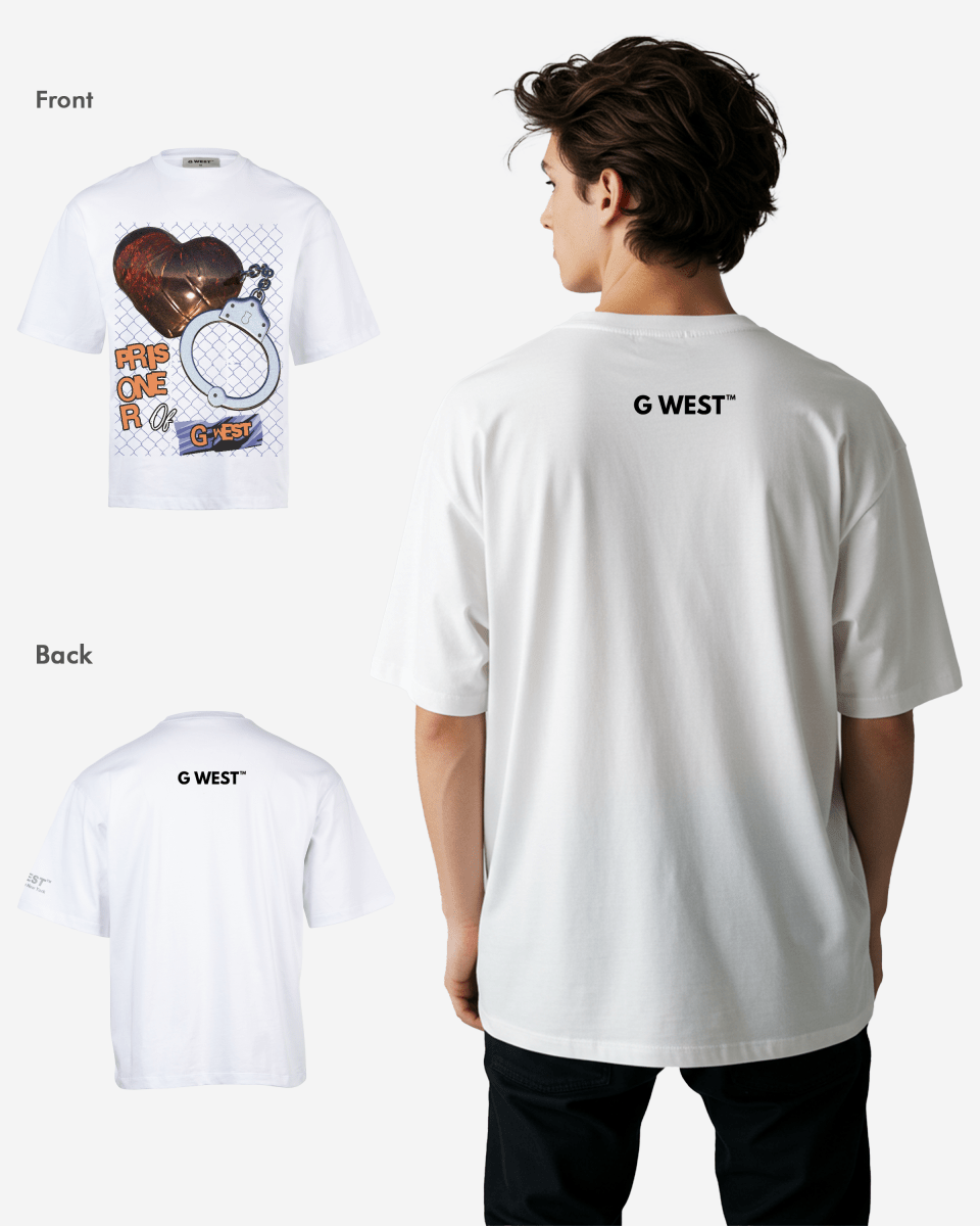 G-WEST PRISONER OVERSIZED TEE GWROJMT31
