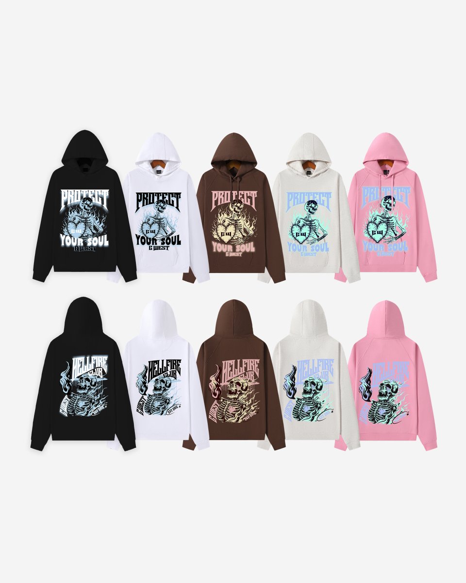 G West Protect Your Soul Oversize Hoodie