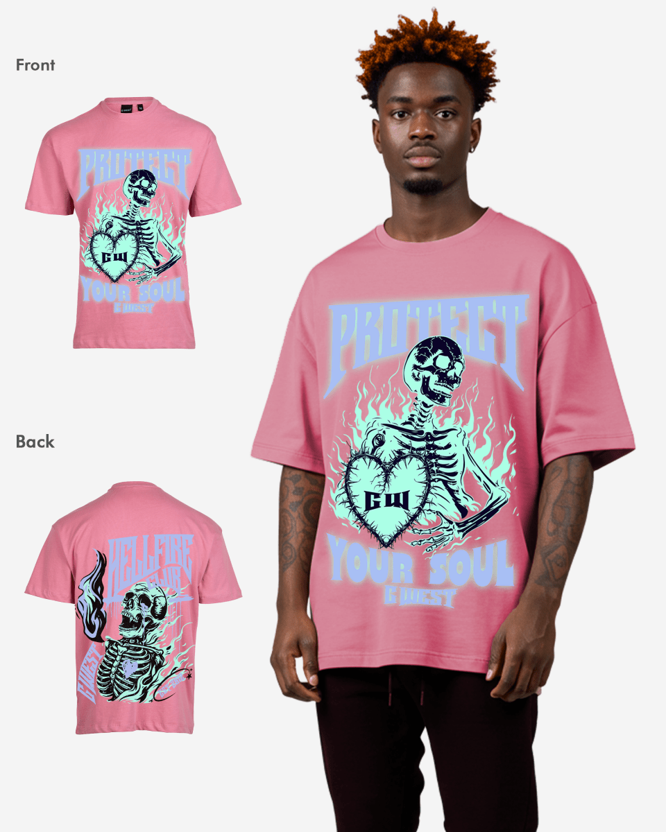 G West protect your soul Oversized tee