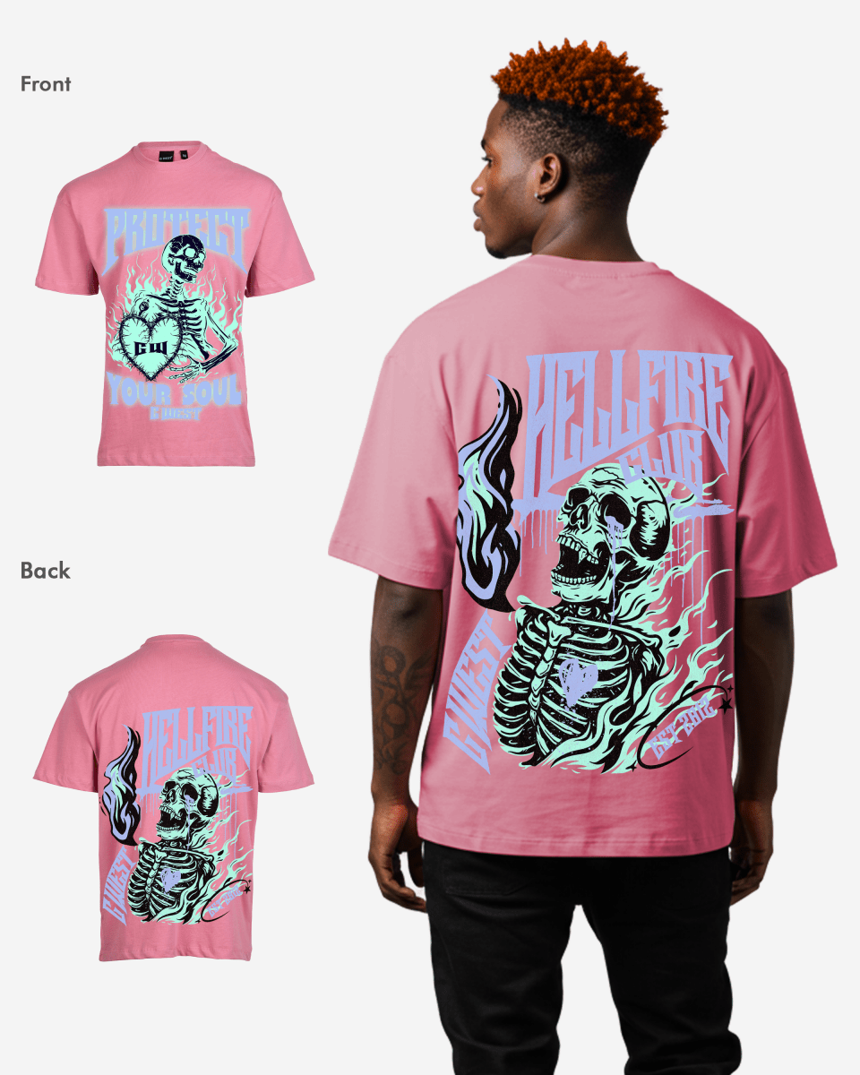 G West protect your soul Oversized tee