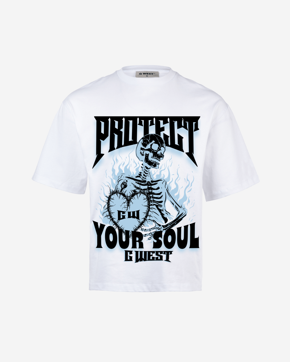 G West protect your soul Oversized tee