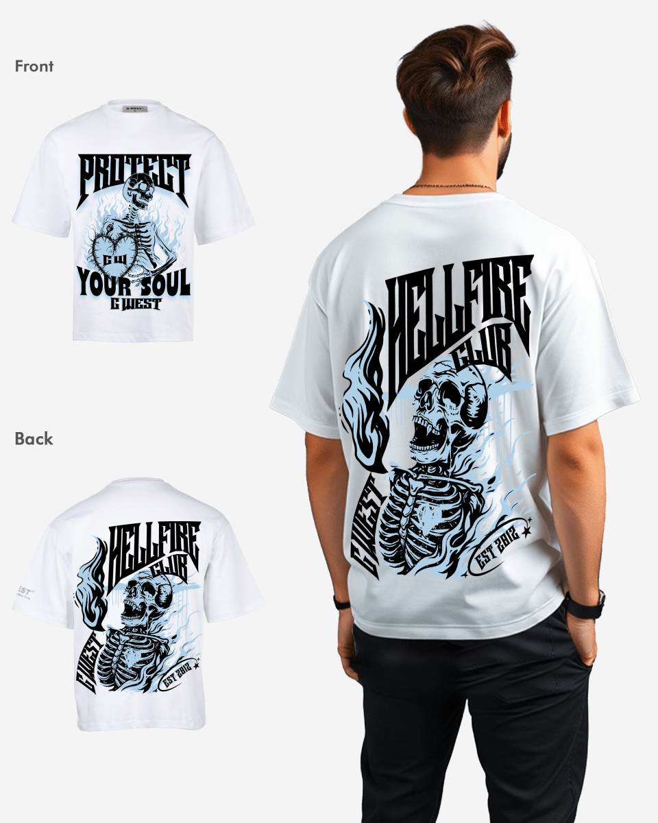 G West protect your soul Oversized tee