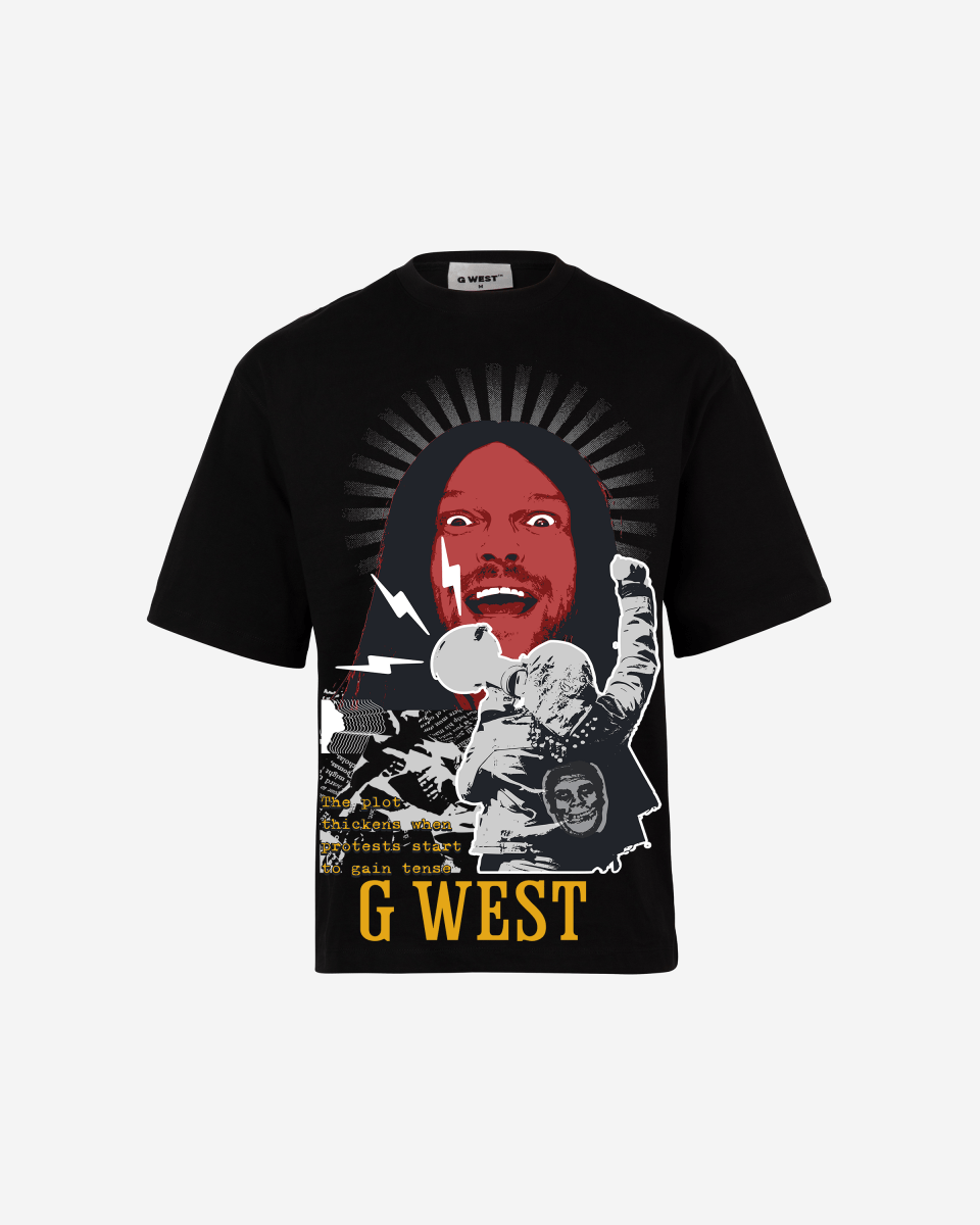 G-West Protest Oversized Tee