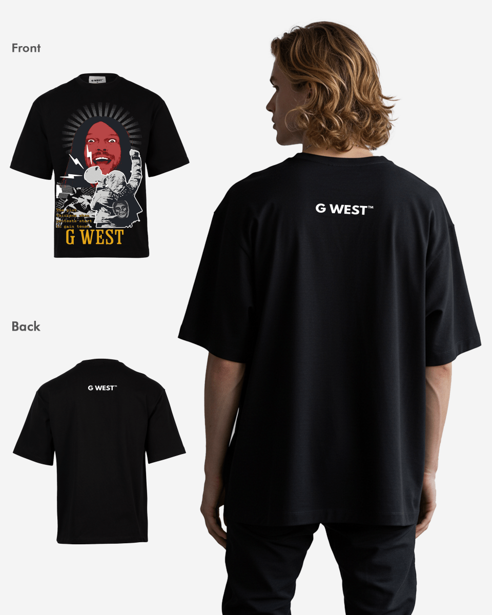 G-West Protest Oversized Tee