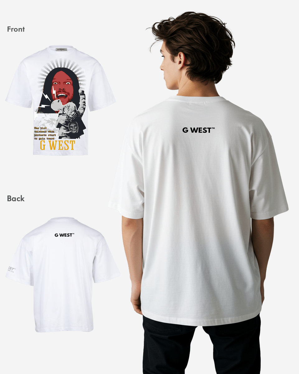 G-West Protest Oversized Tee