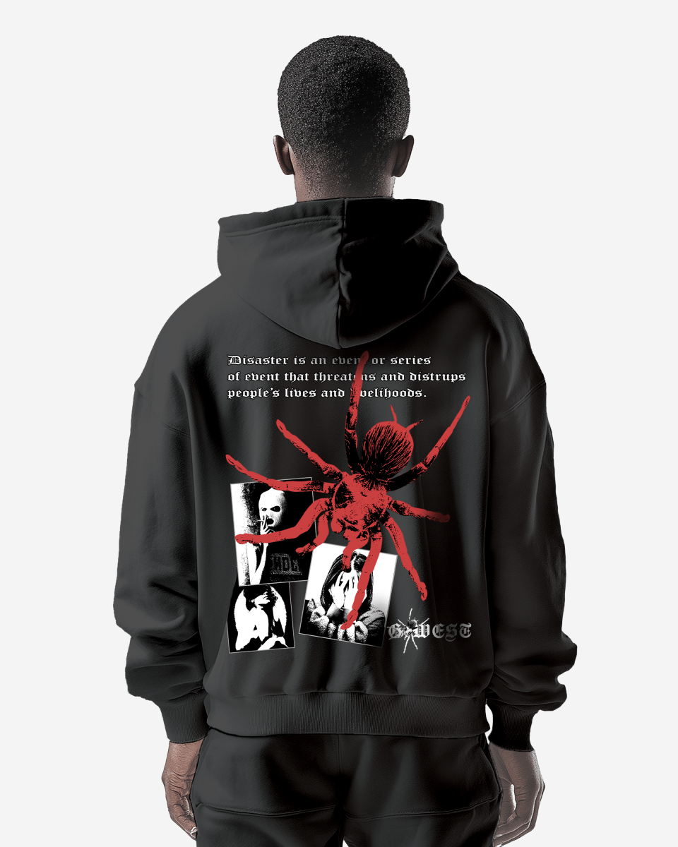 G West Red Spider Heavy Premium Hoodie