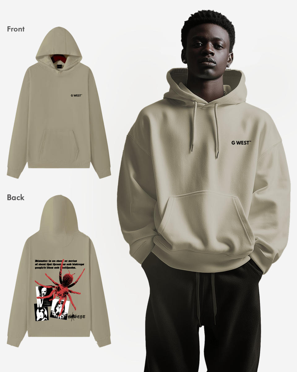 G West Red Spider Heavy Premium Hoodie