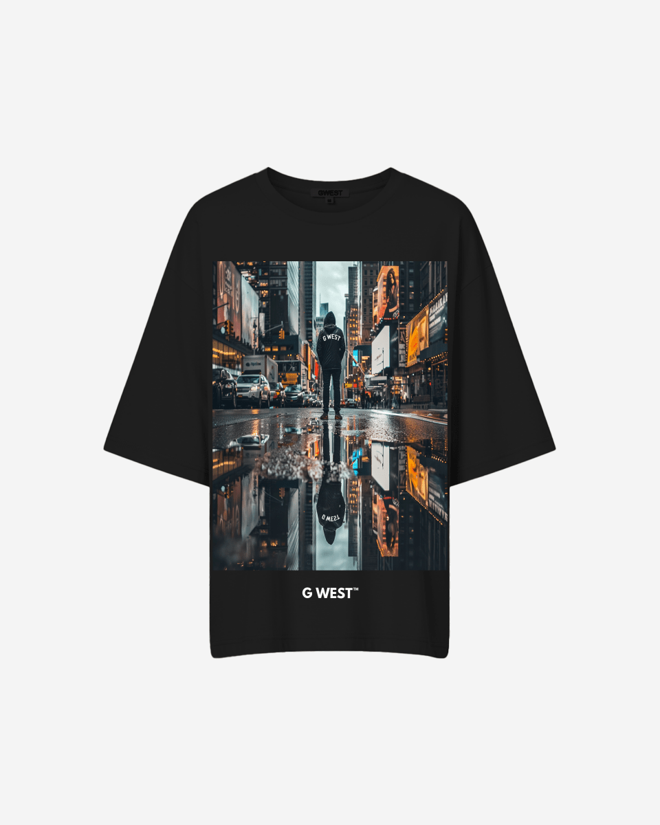 G West Womens Reflection Oversized Tee