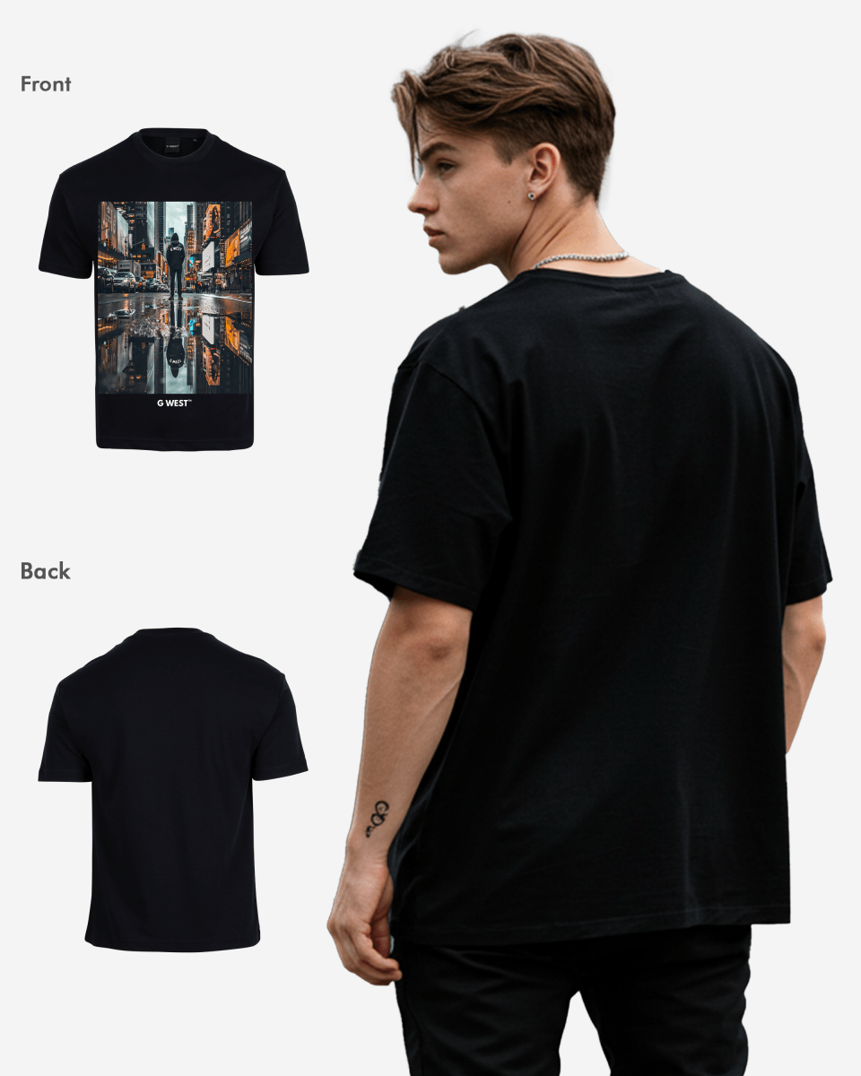 G West Reflection Oversized Tee