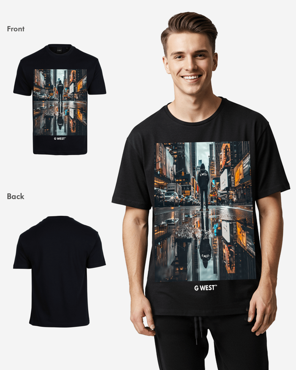 G West Reflection Oversized Tee