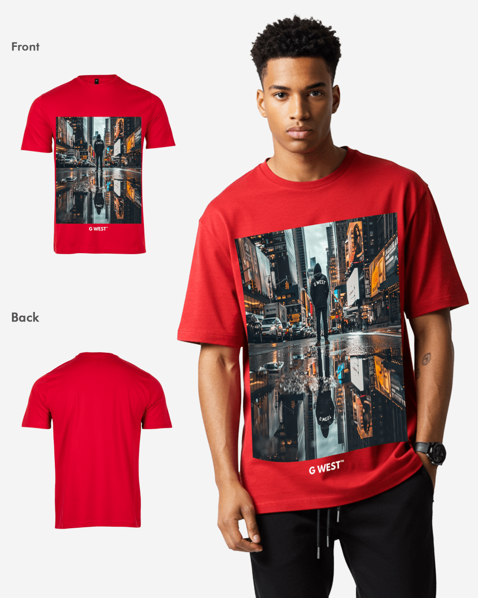 G West Reflection Oversized Tee