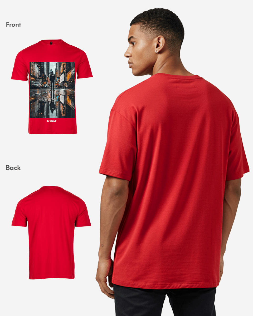 G West Reflection Oversized Tee