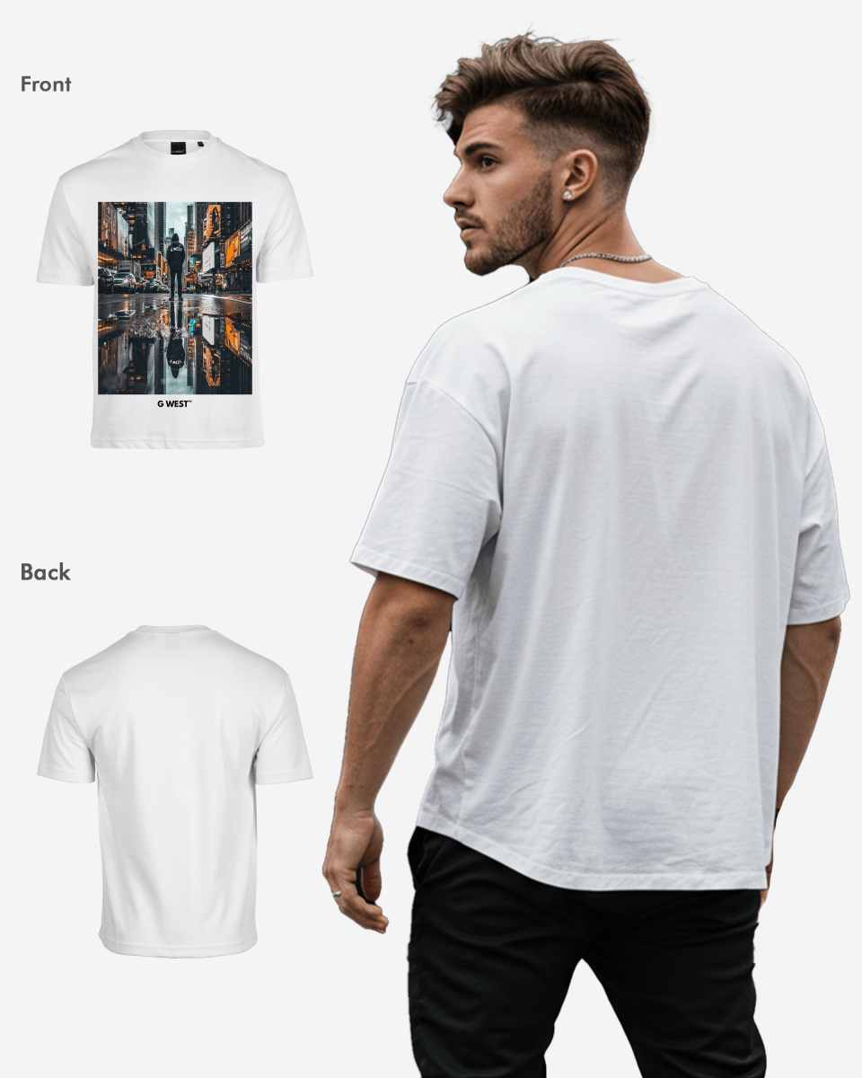 G West Reflection Oversized Tee
