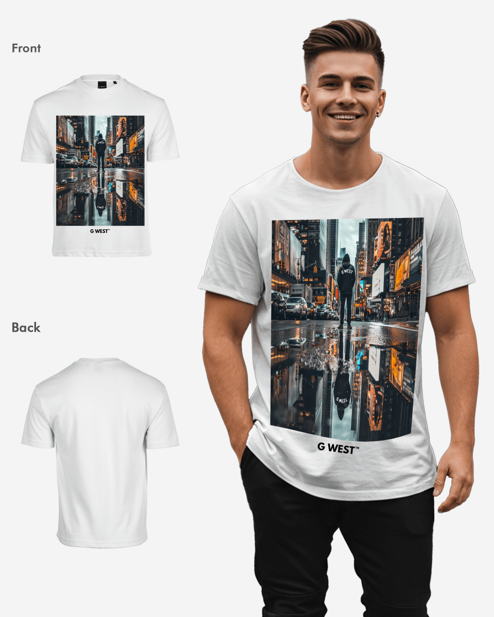 G West Reflection Oversized Tee