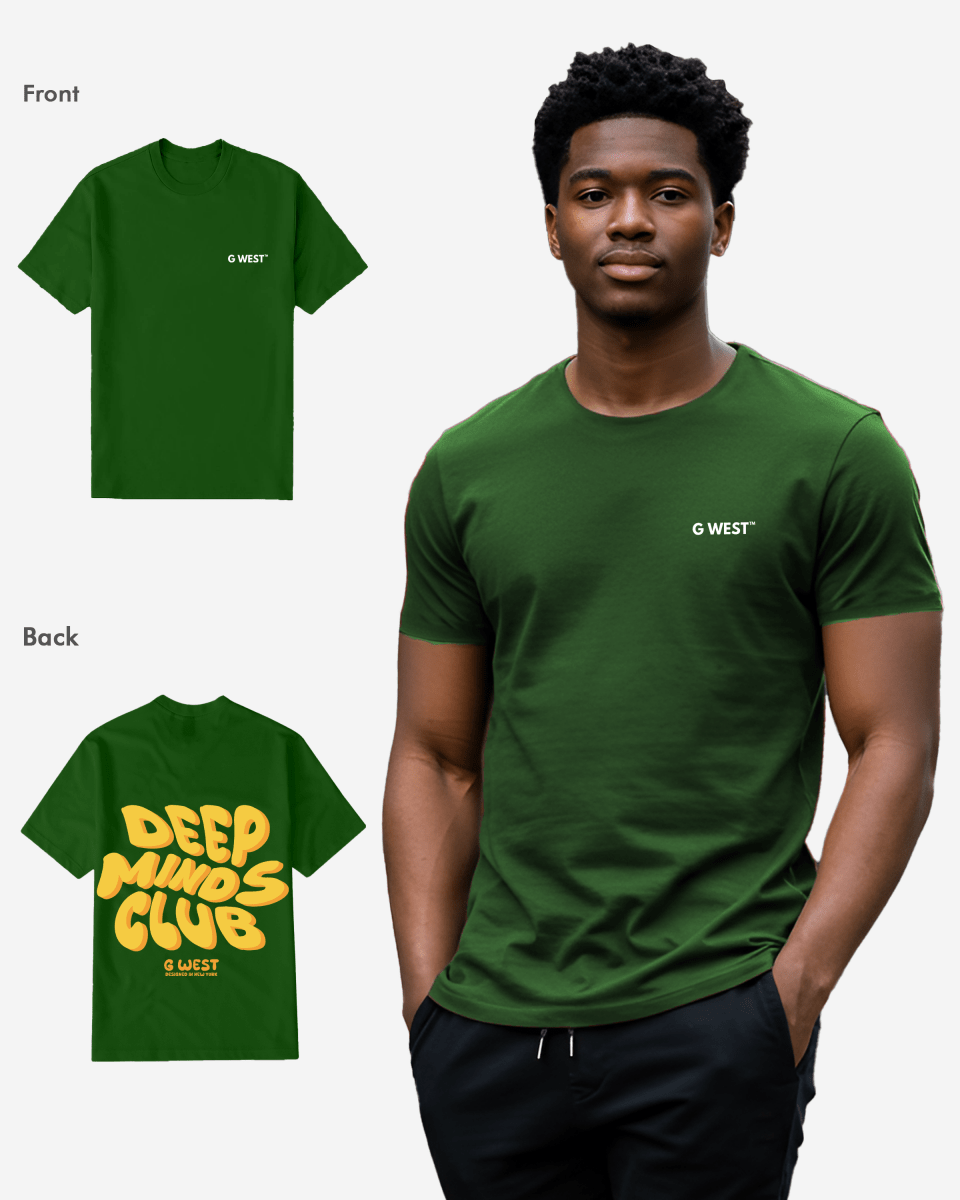 G West Regular Fit Deep Minds Club T Shirt
