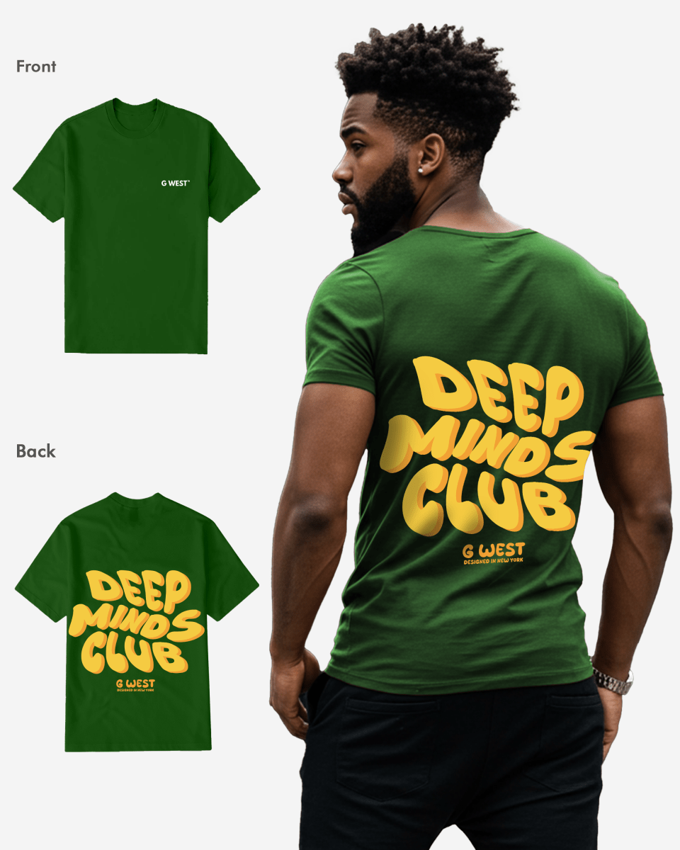 G West Regular Fit Deep Minds Club T Shirt