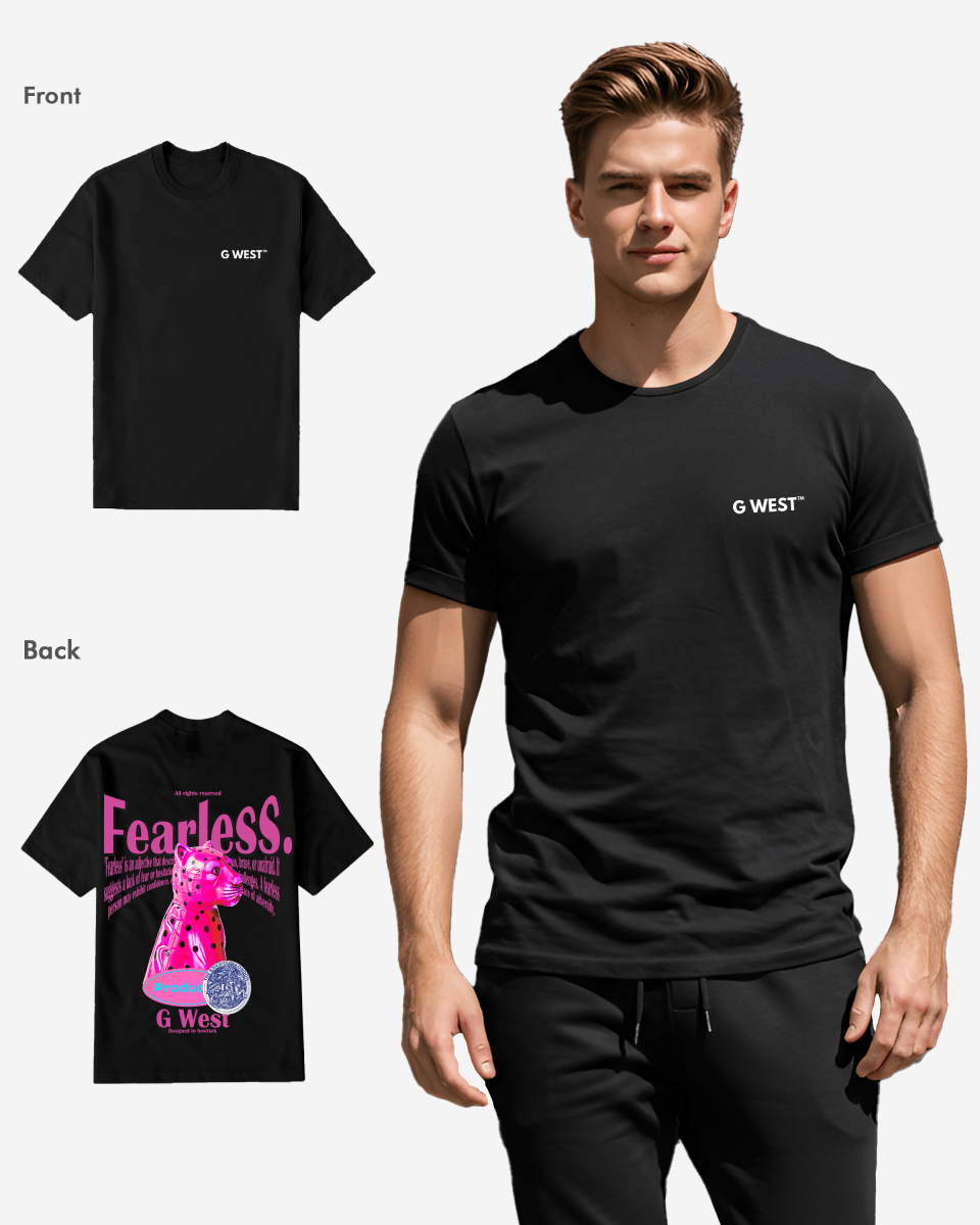 G West Regular Fit Fearless  T Shirt