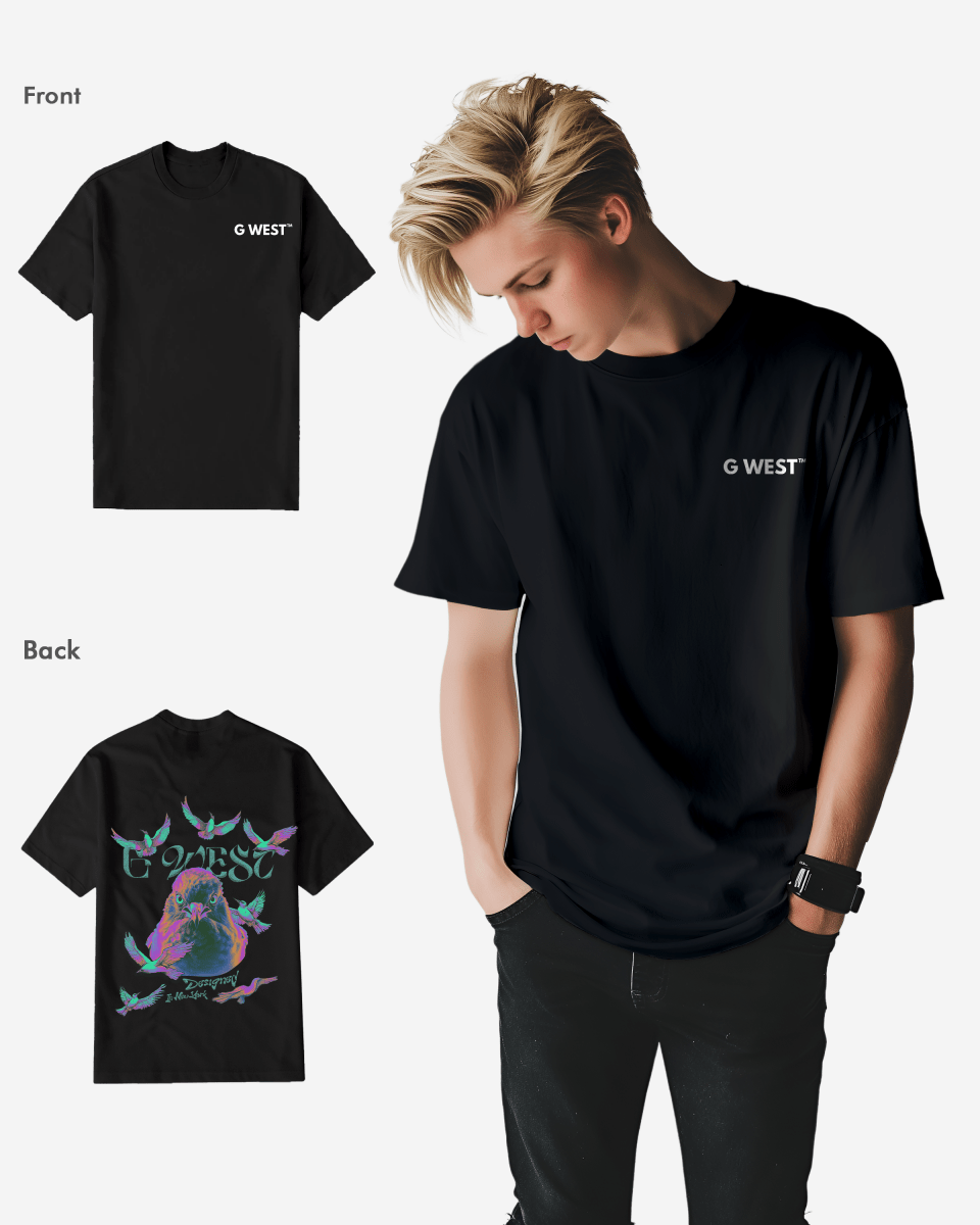 G West Regular Fit Iridescent Pigeon