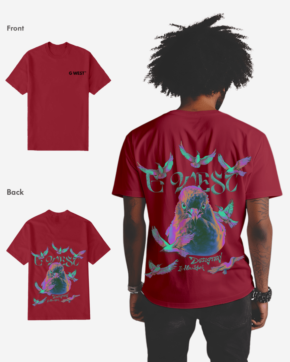 G West Regular Fit Iridescent Pigeon