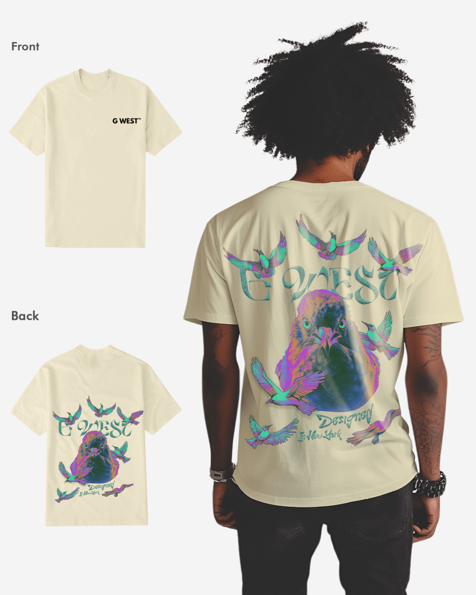 G West Regular Fit Iridescent Pigeon