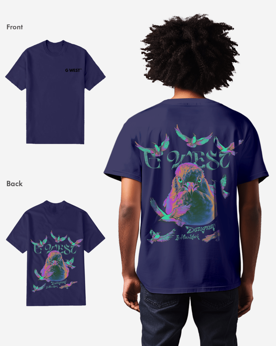 G West Regular Fit Iridescent Pigeon