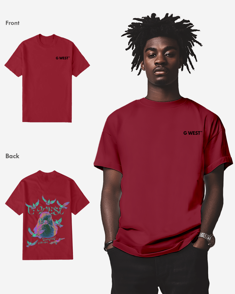 G West Regular Fit Iridescent Pigeon