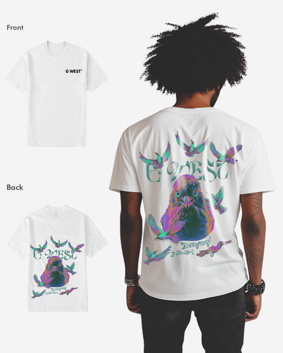 G West Regular Fit Iridescent Pigeon