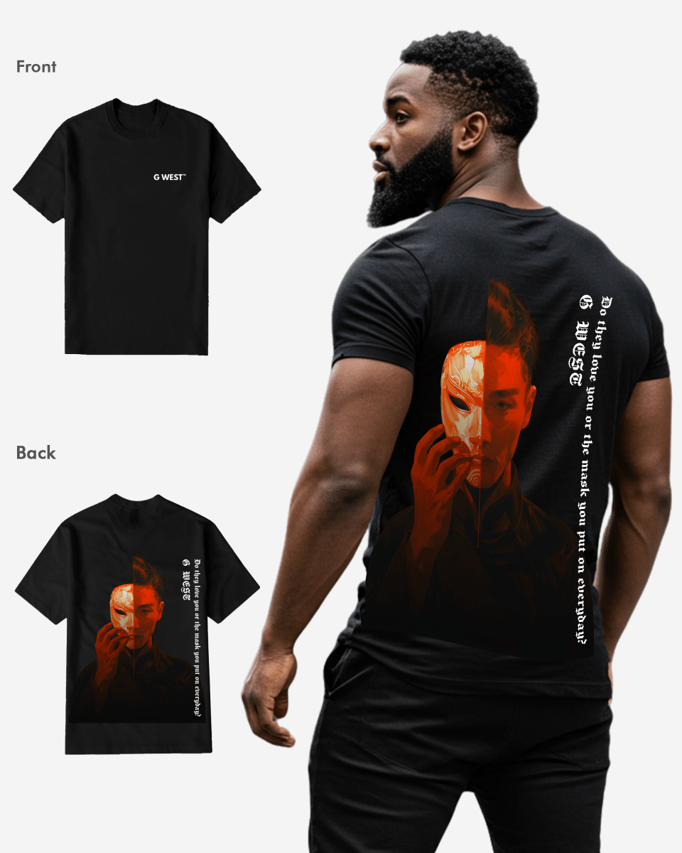 G West Regular Fit Opera Mask T Shirt