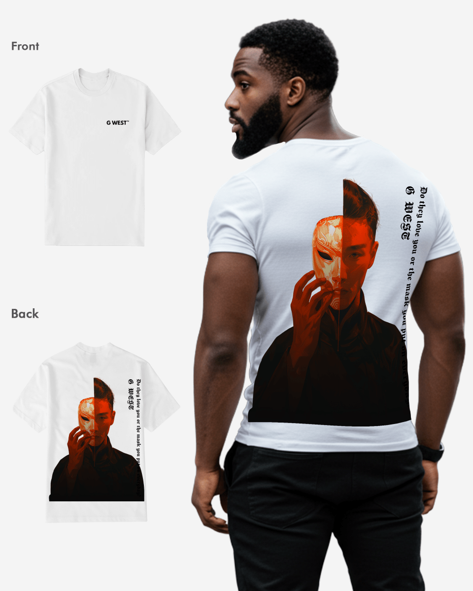 G West Regular Fit Opera Mask T Shirt
