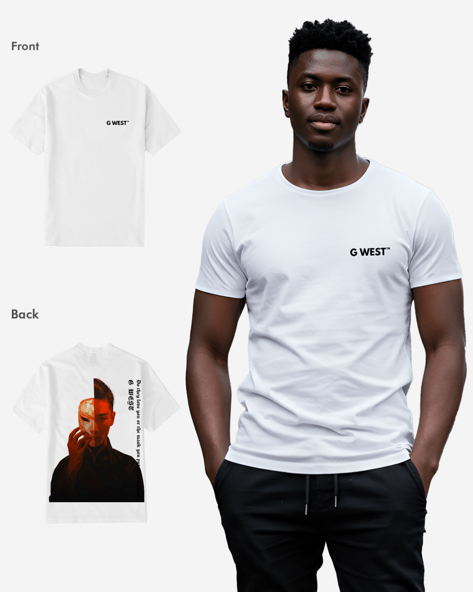 G West Regular Fit Opera Mask T Shirt