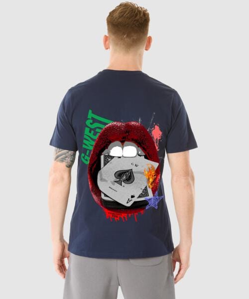 G West Regular Fit Place A Bet T Shirt