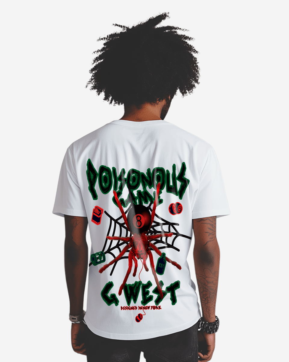 G West Regular Fit Poison Game T Shirt
