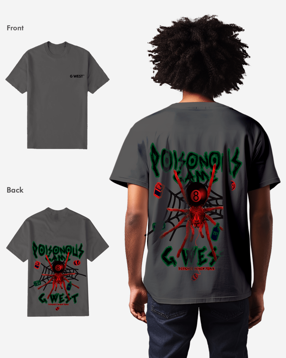 G West Regular Fit Poison Game T Shirt