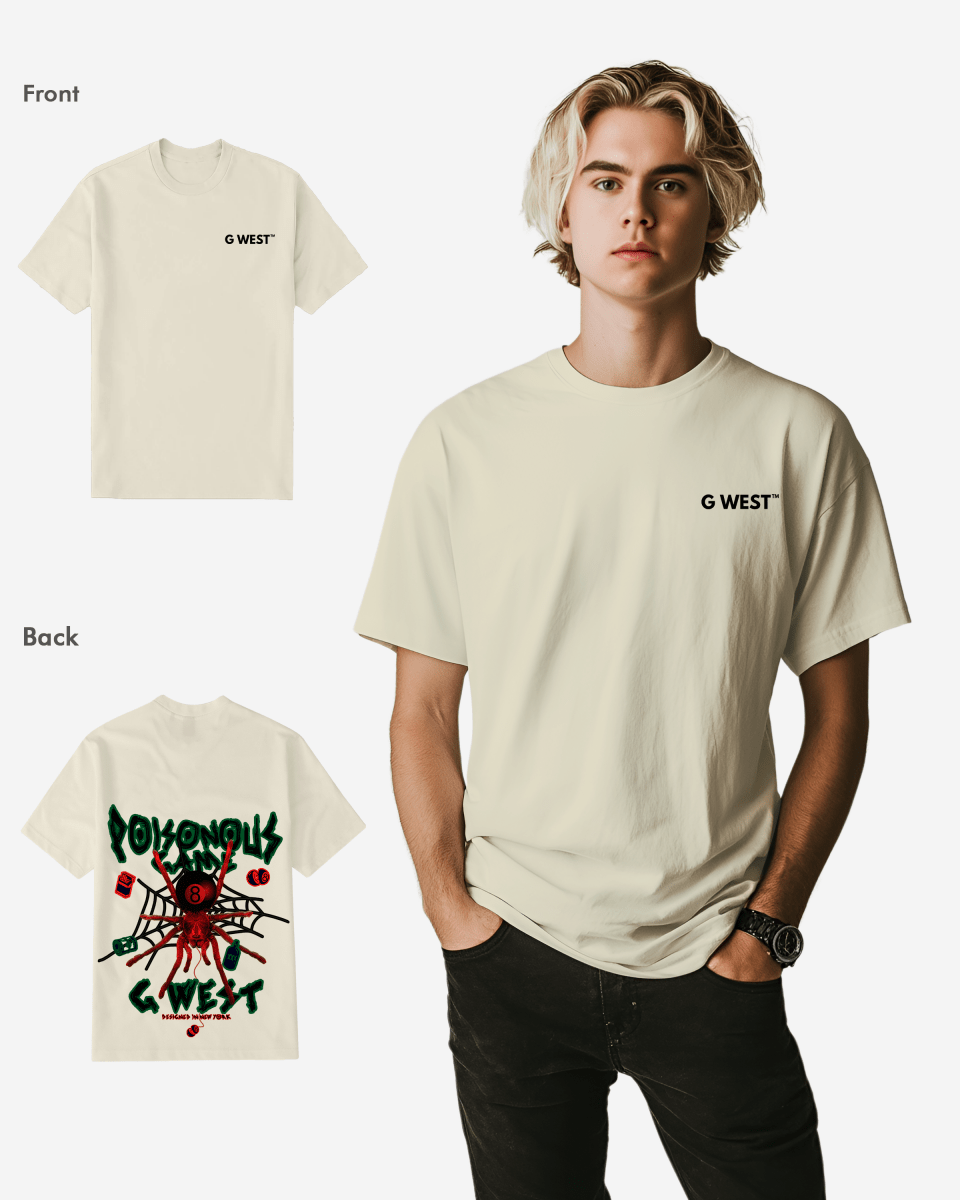 G West Regular Fit Poison Game T Shirt