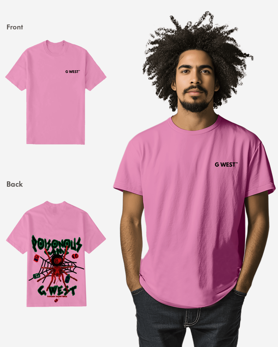 G West Regular Fit Poison Game T Shirt