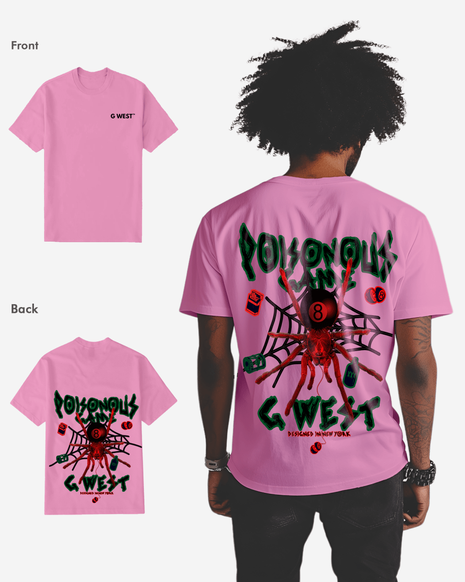 G West Regular Fit Poison Game T Shirt