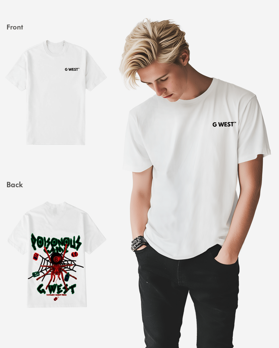 G West Regular Fit Poison Game T Shirt