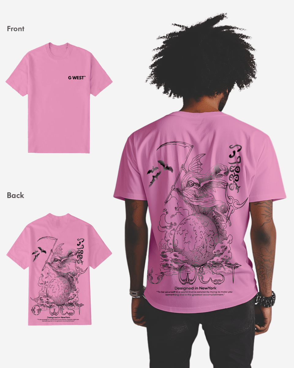 G West Regular Fit Reaper World T-Shirt