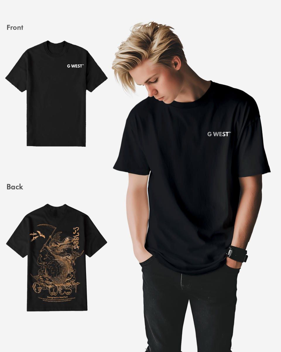 G West Regular Fit Reaper World T-Shirt