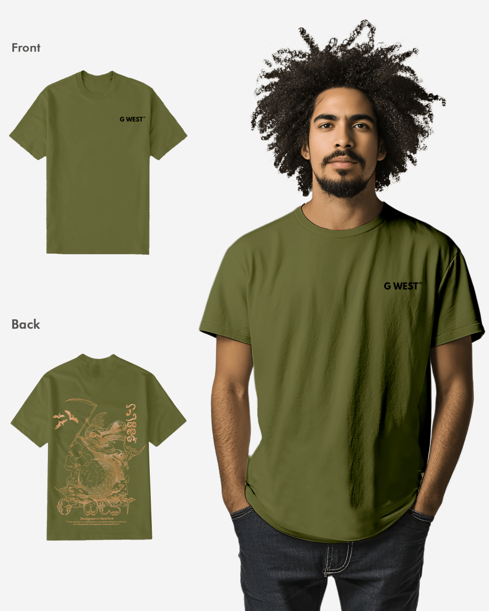 G West Regular Fit Reaper World T-Shirt