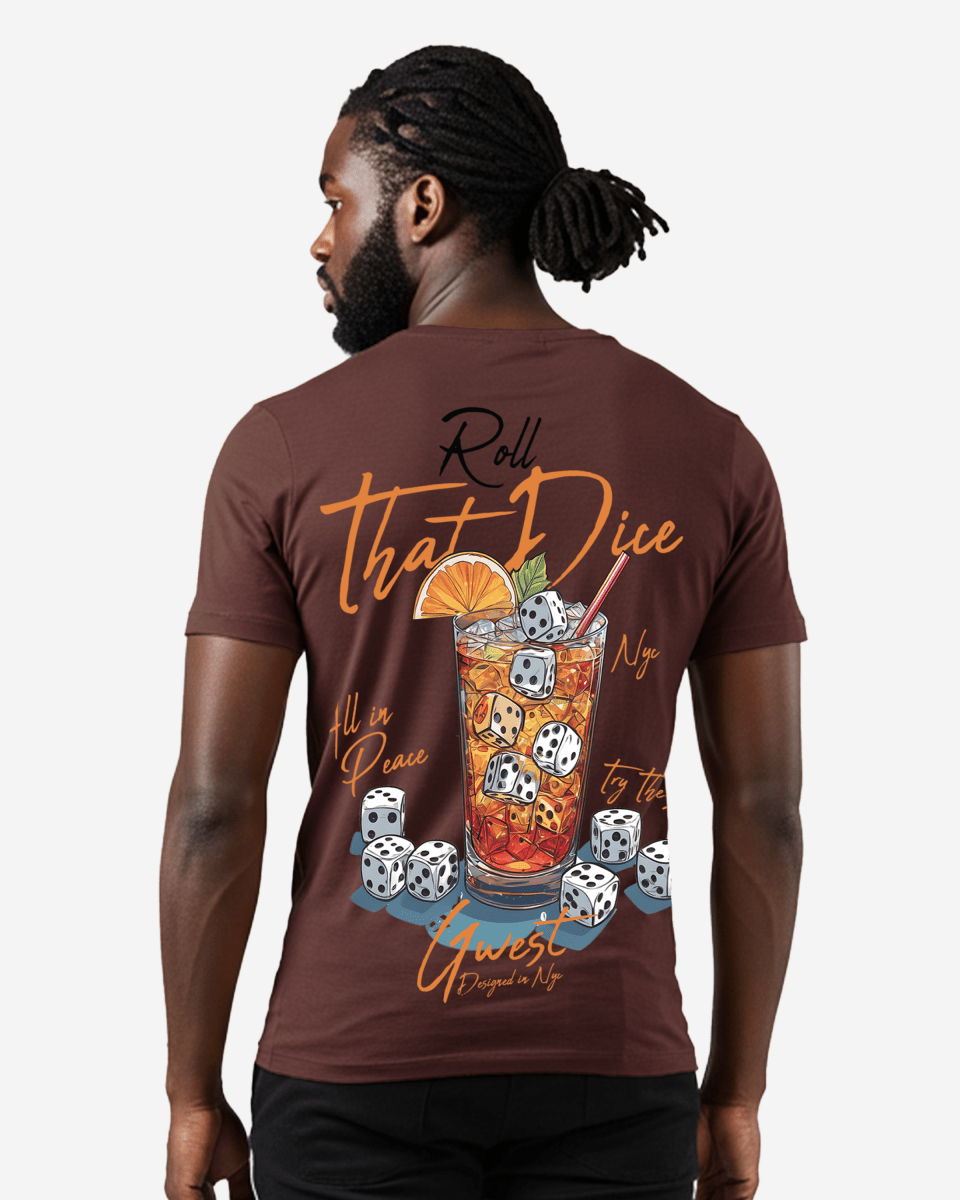 G West Regular Fit Roll That Dice T Shirt