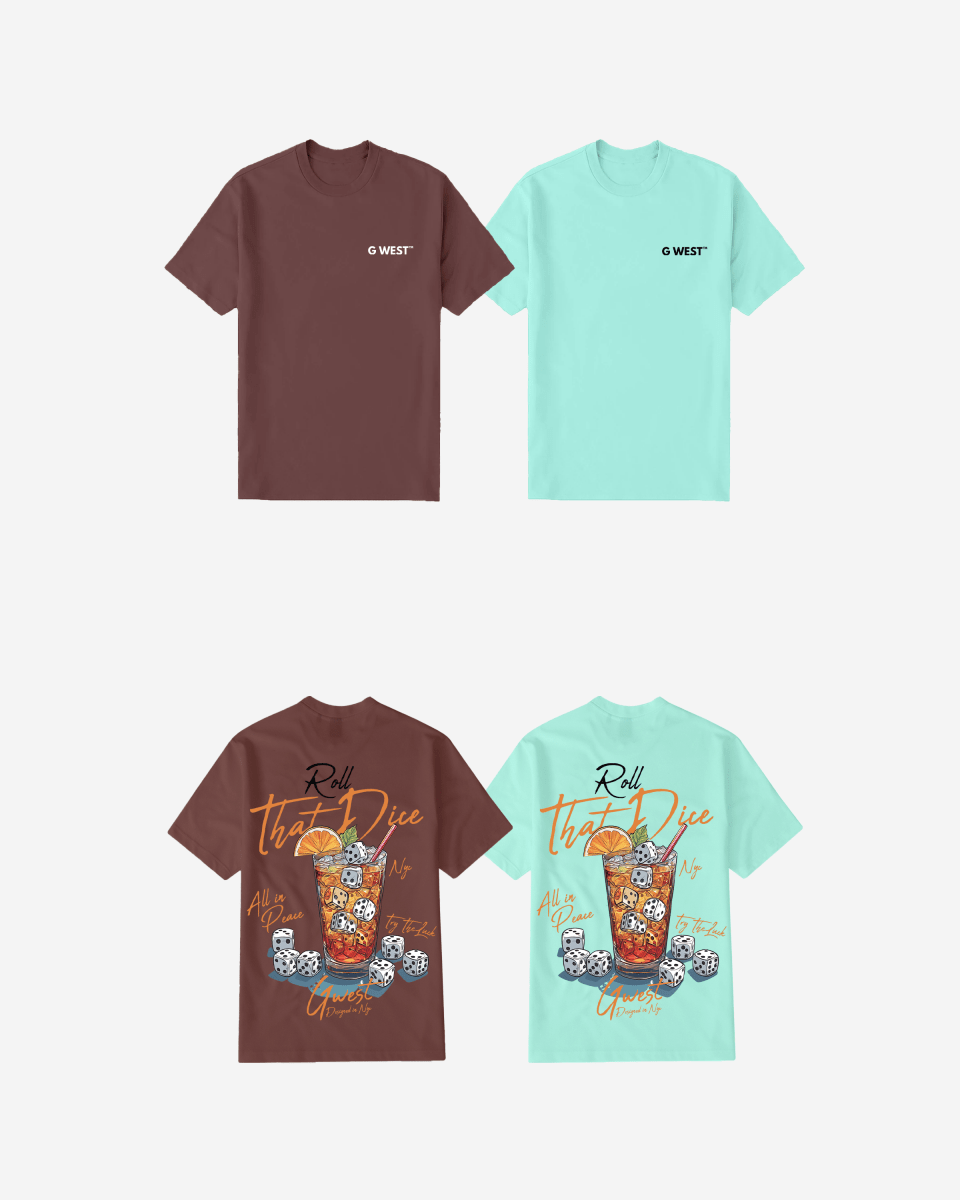 G West Regular Fit Roll That Dice T Shirt