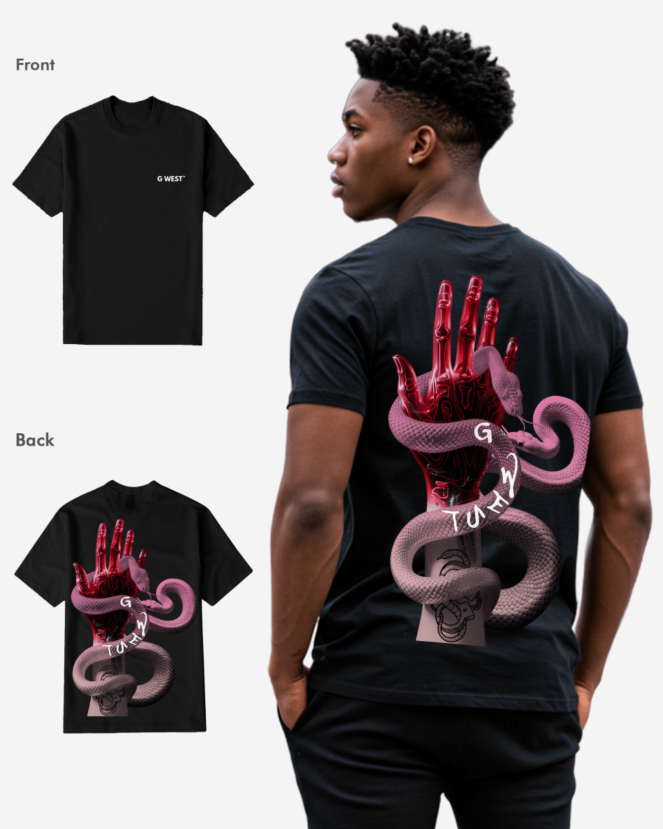 G West Regular Fit Serpiente (Handshake) T Shirt