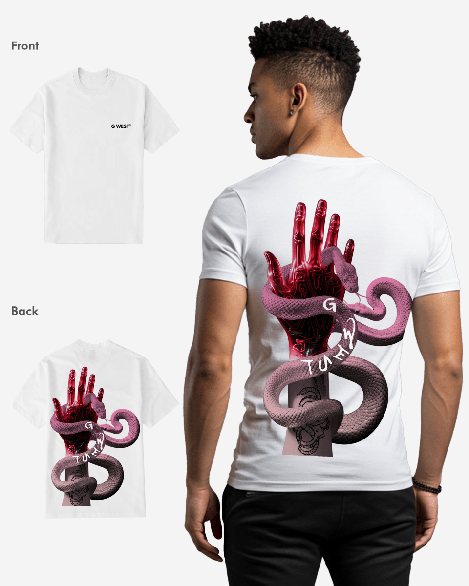 G West Regular Fit Serpiente (Handshake) T Shirt
