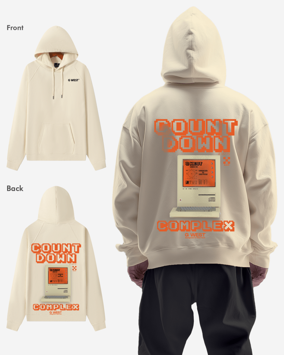 G West Retro Pc Heavy Premium Hoodie