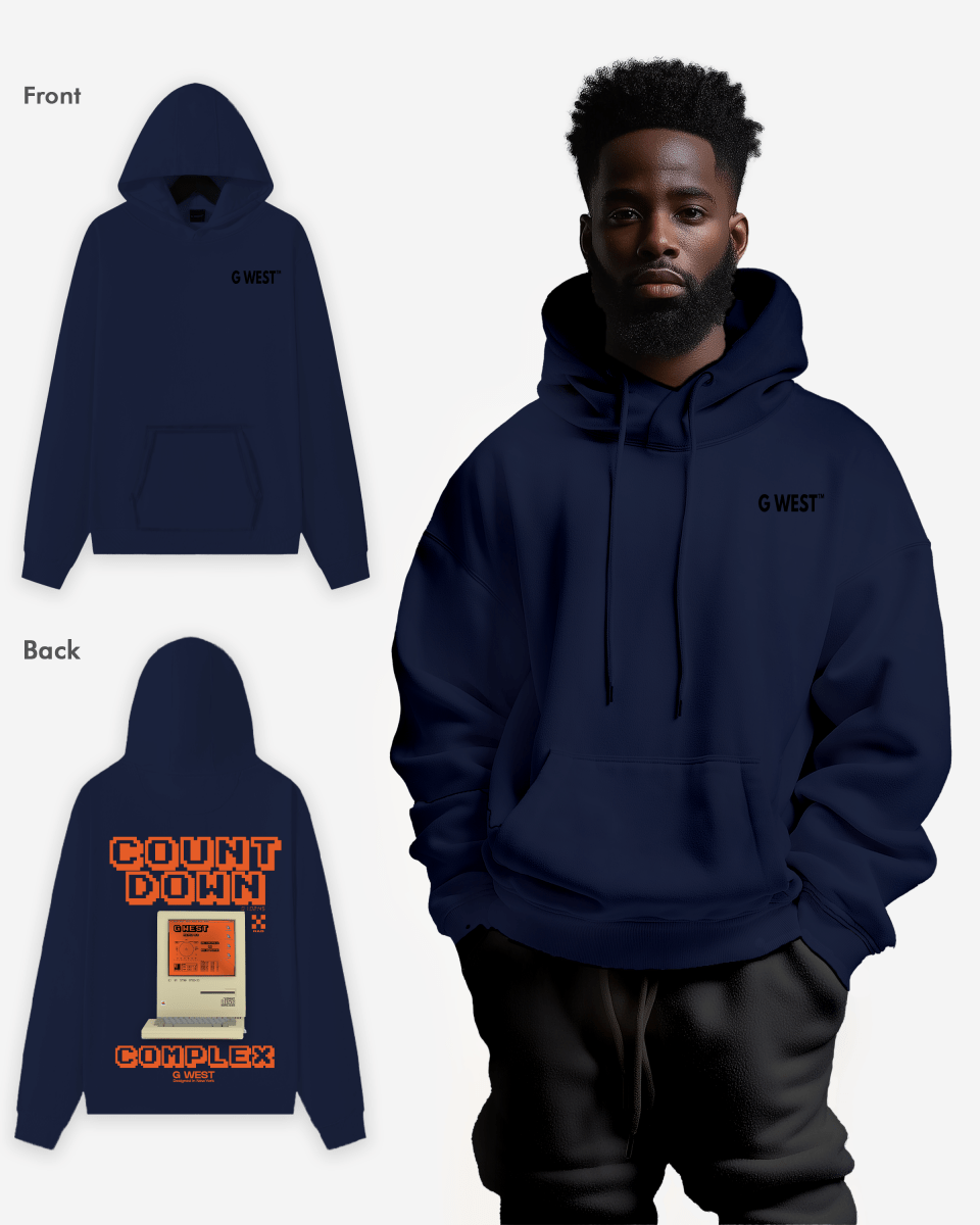 G West Retro Pc Heavy Premium Hoodie