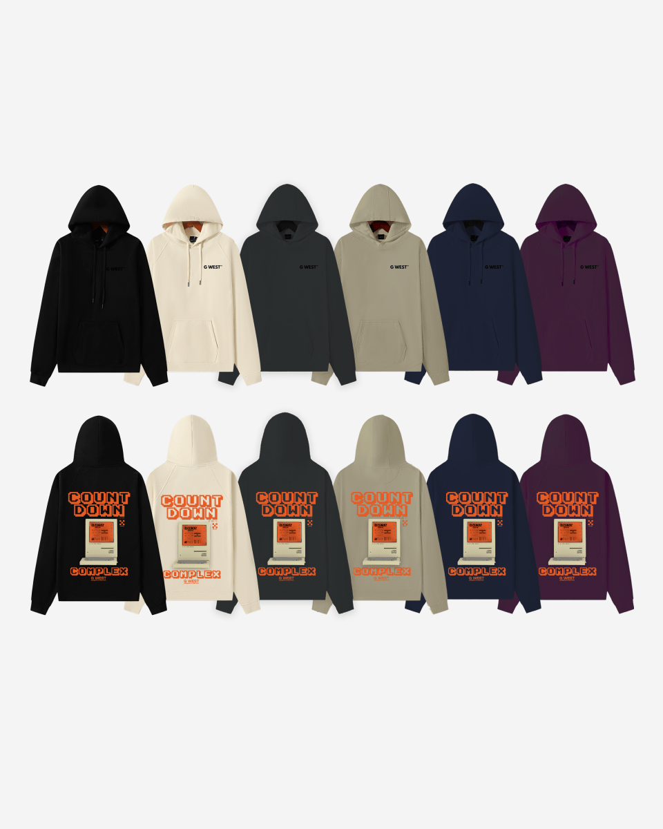 G West Retro Pc Heavy Premium Hoodie