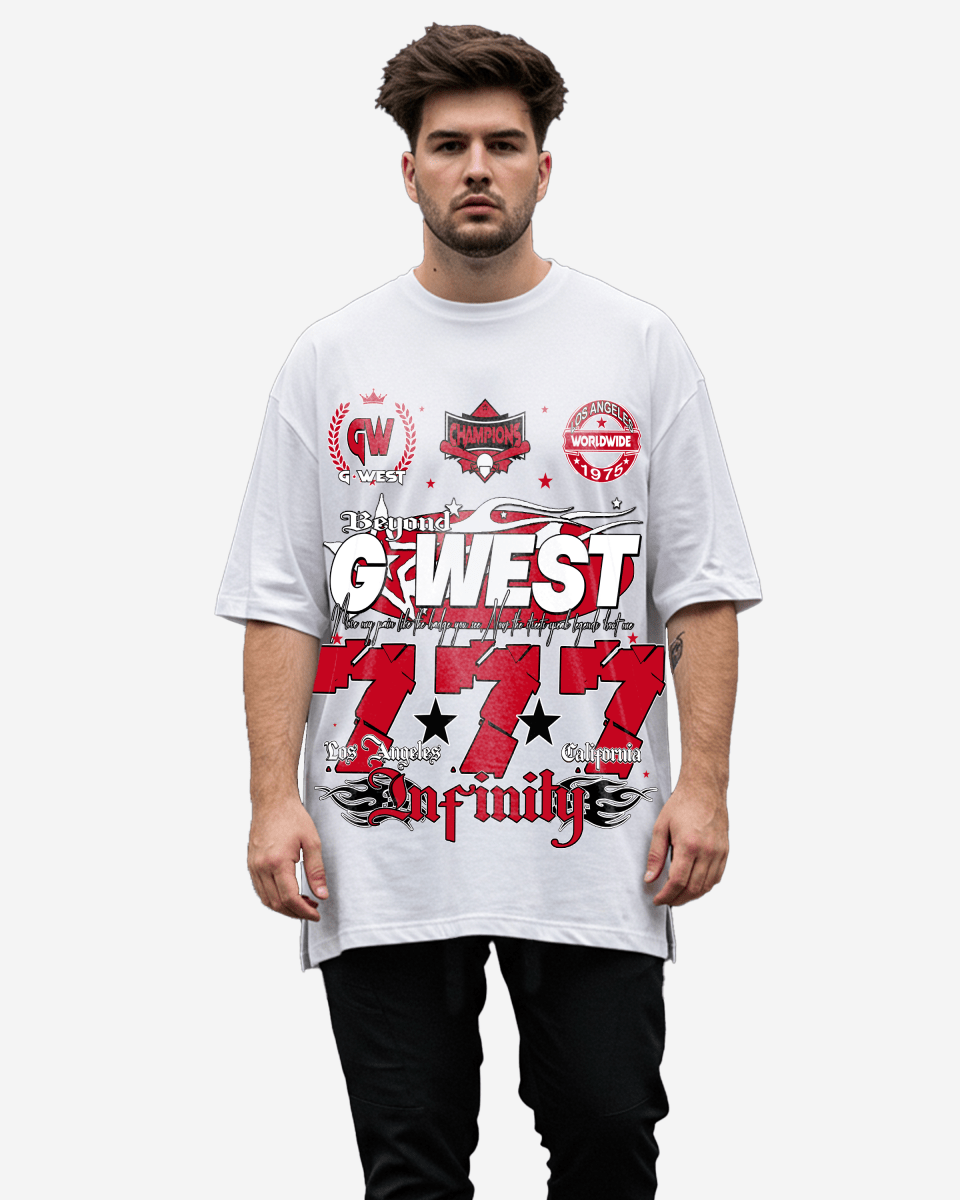 G West Rhinestone 777 Big and Tall Tee