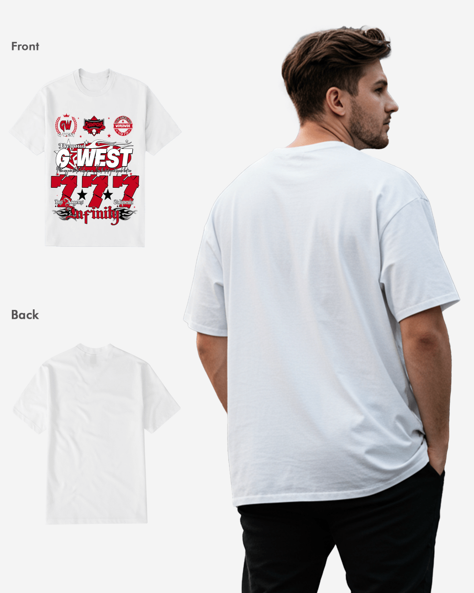 G West Rhinestone 777 Big and Tall Tee